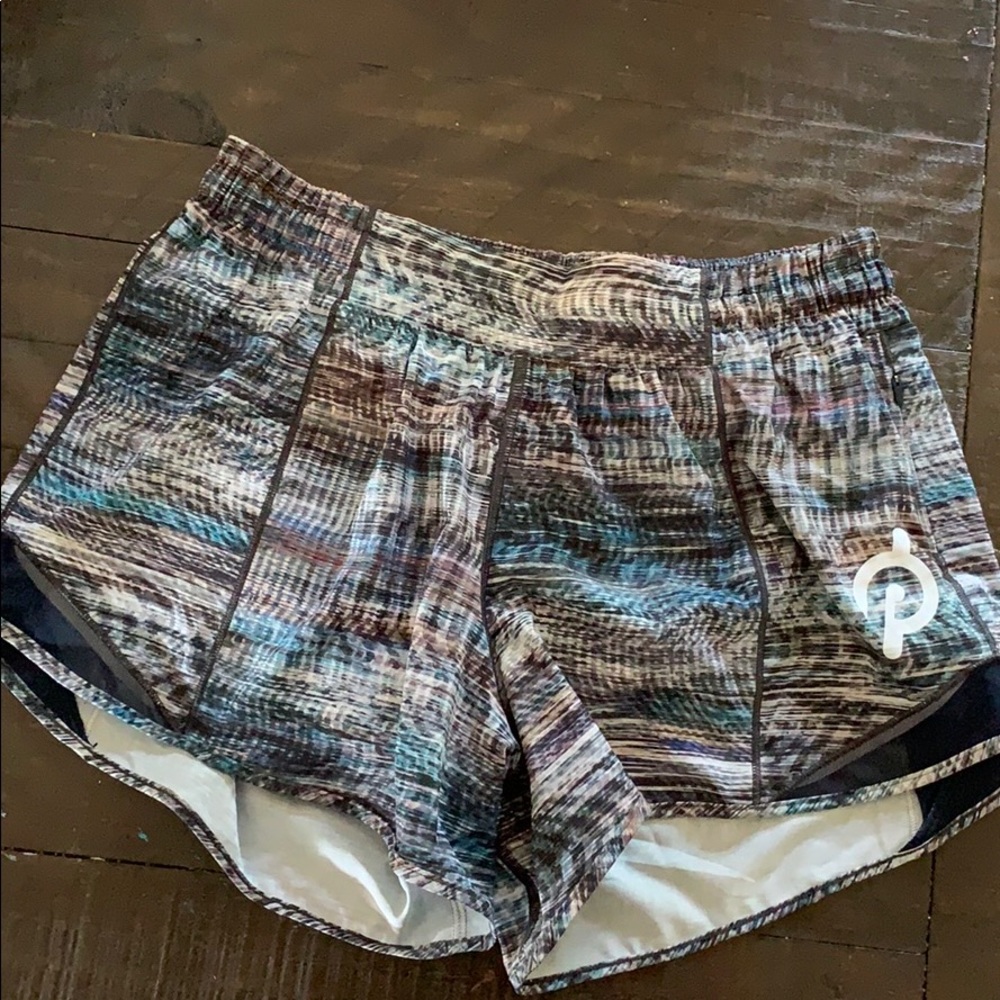 Lululemon Peloton Hotty Hot Shorts